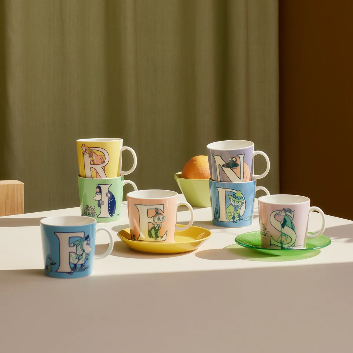 Arabia Moomin ABC Blue Mug - D - Image 5