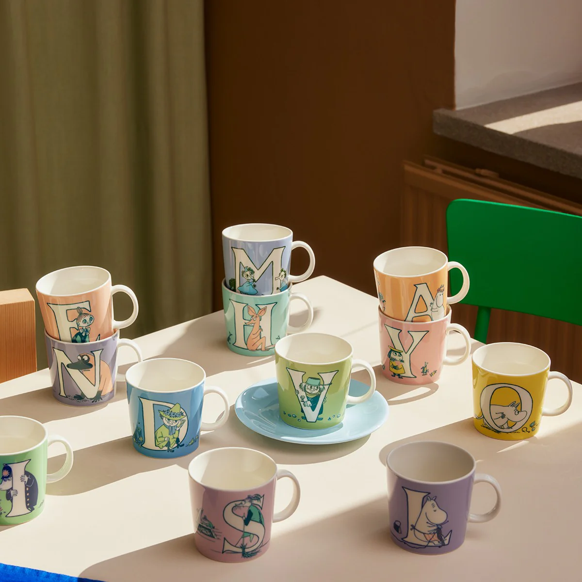 Arabia Moomin ABC Pink Mug - Y - Image 6
