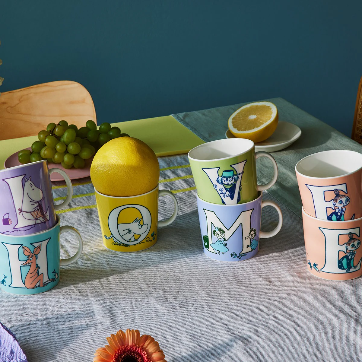 Arabia Moomin ABC Lavender Mug - M - Image 5