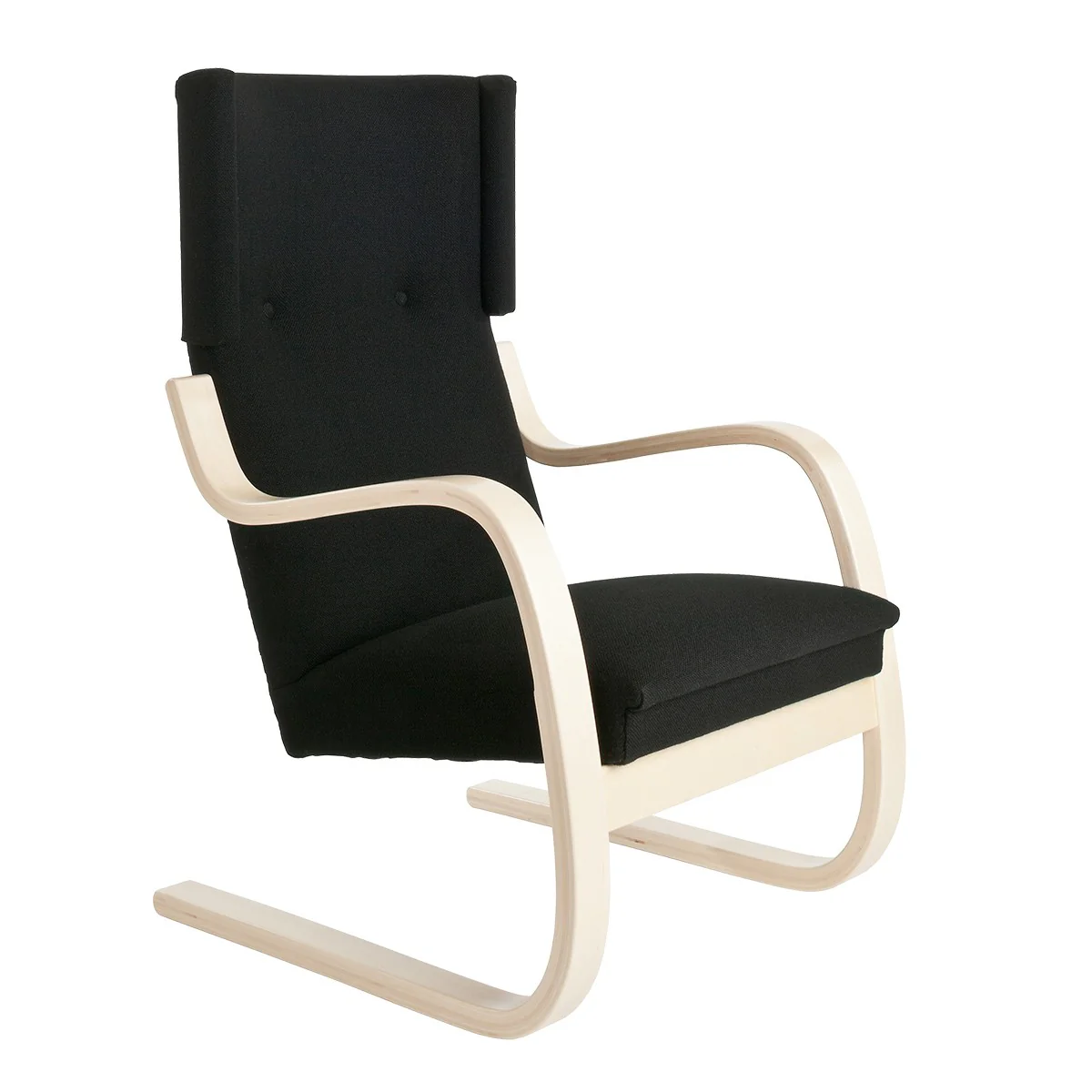 Artek Alvar Aalto Birch 401 Chair - Upholstered - Image 5