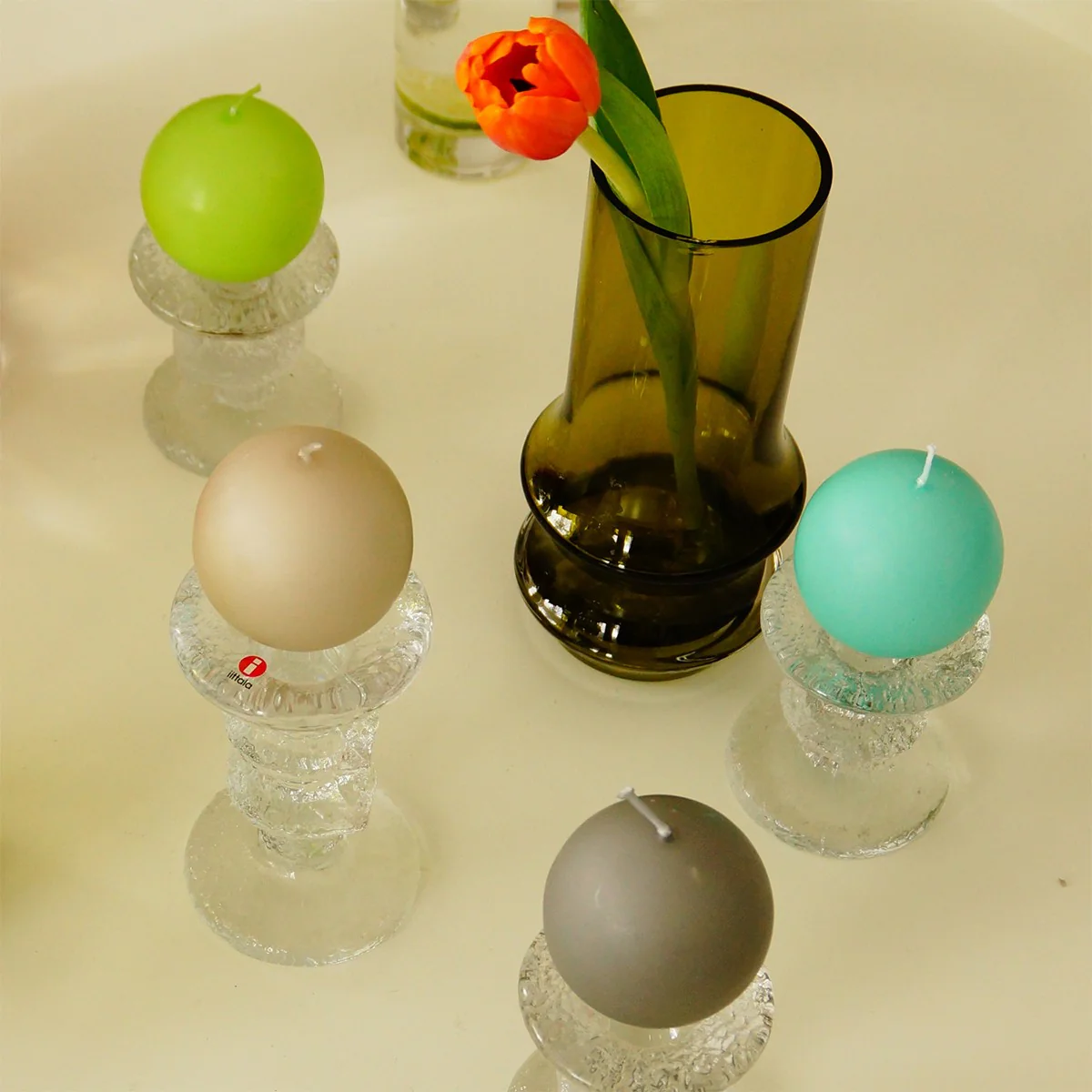 Festivo Powder Ball Candles - Set of 2 - Image 4