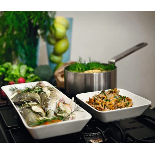 iittala Teema White Platter Set - Image 2