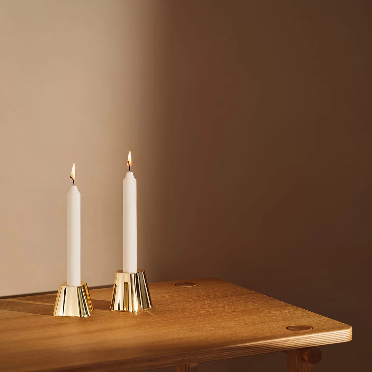 iittala Aalto Brass Candle Holder - 2-1/2" - Image 2
