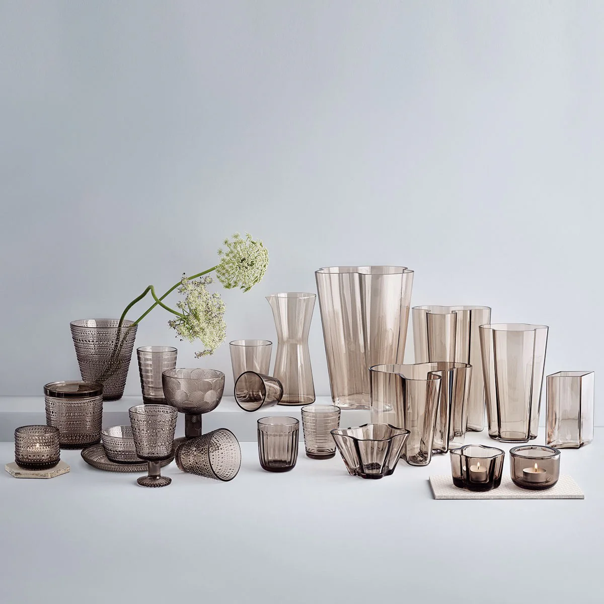 iittala Aalto Linen Vase - 8-3/4" - Image 2