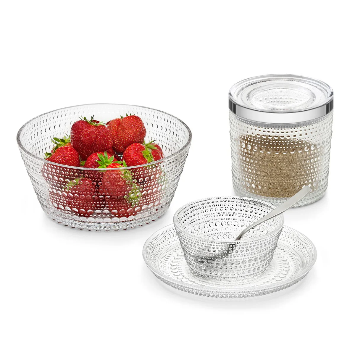iittala Kastehelmi Clear Large Jar - Image 3