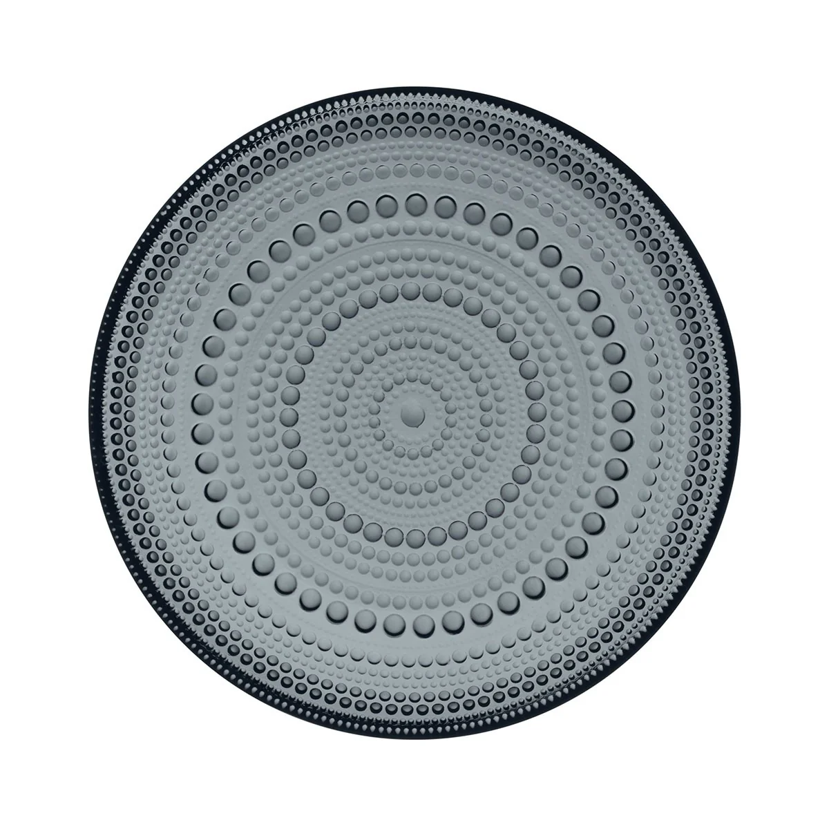 iittala Kastehelmi Dark Grey Salad Plate