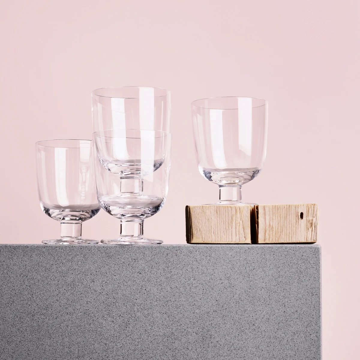 iittala Lempi Clear Glass Goblets - Set of 4 - Image 2