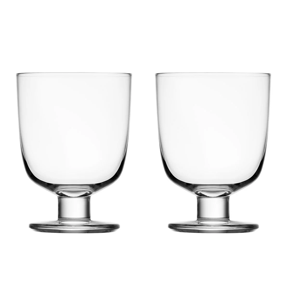 iittala Lempi Clear Glass Goblets - Set of 2