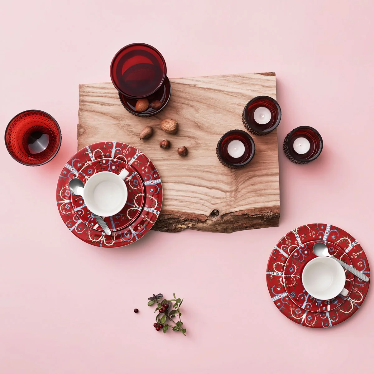 iittala Taika Red Salad Plate - Image 3