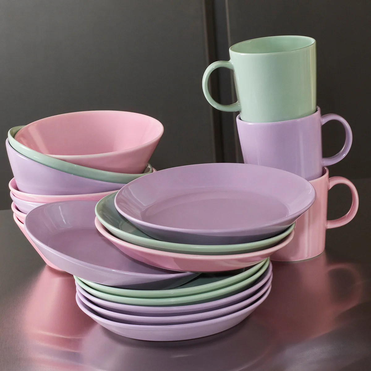iittala Teema Lilac Dinner Plate - Image 2