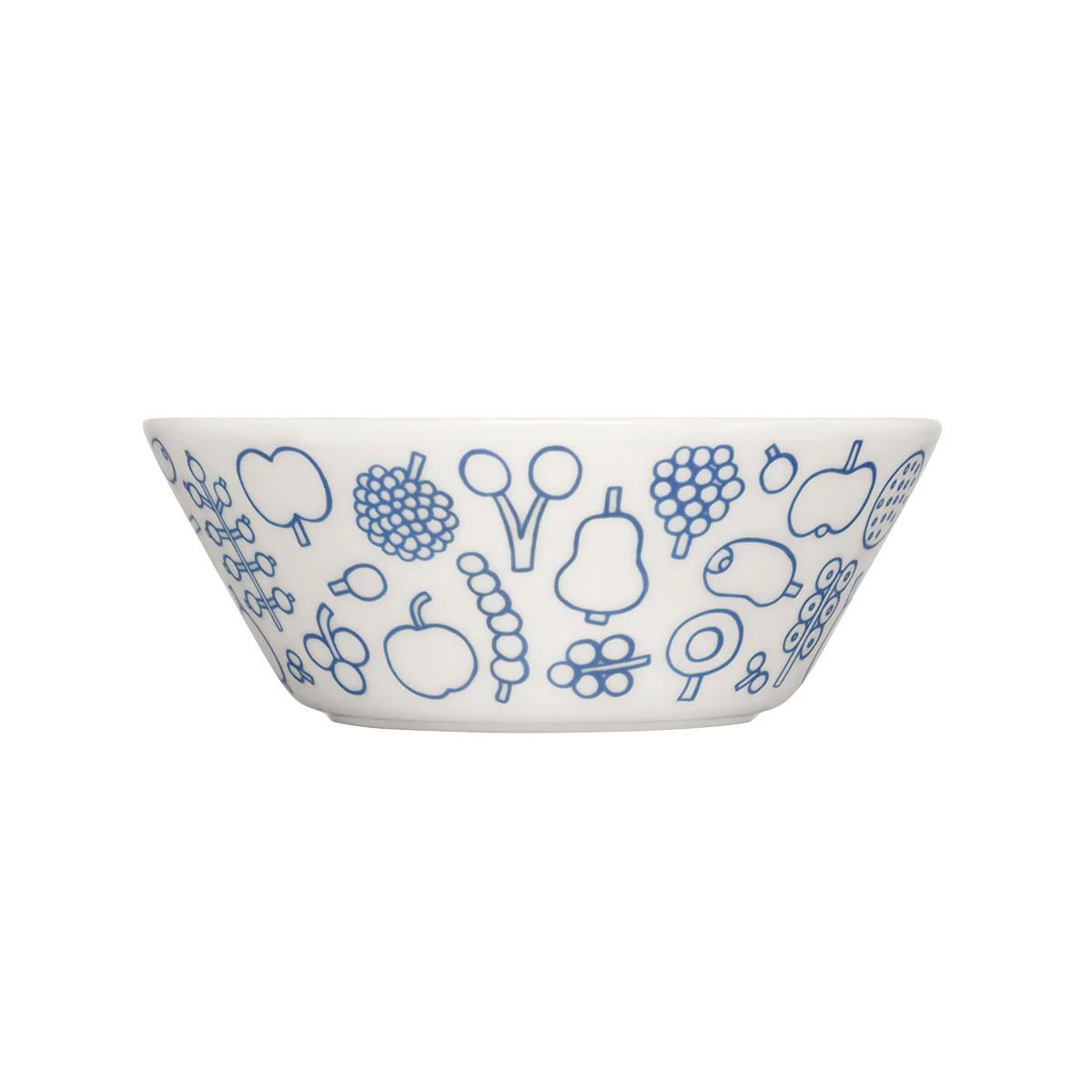 iittala Toikka Frutta White / Blue Bowl