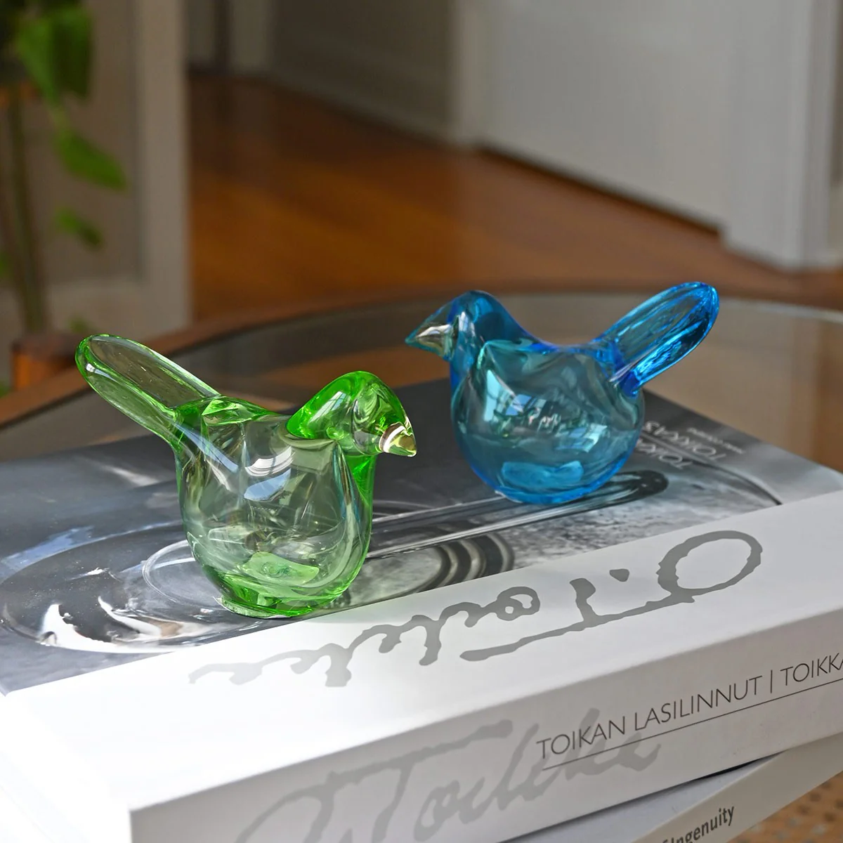 iittala Toikka Sky Blue / Apple Green Flycatcher - Image 3