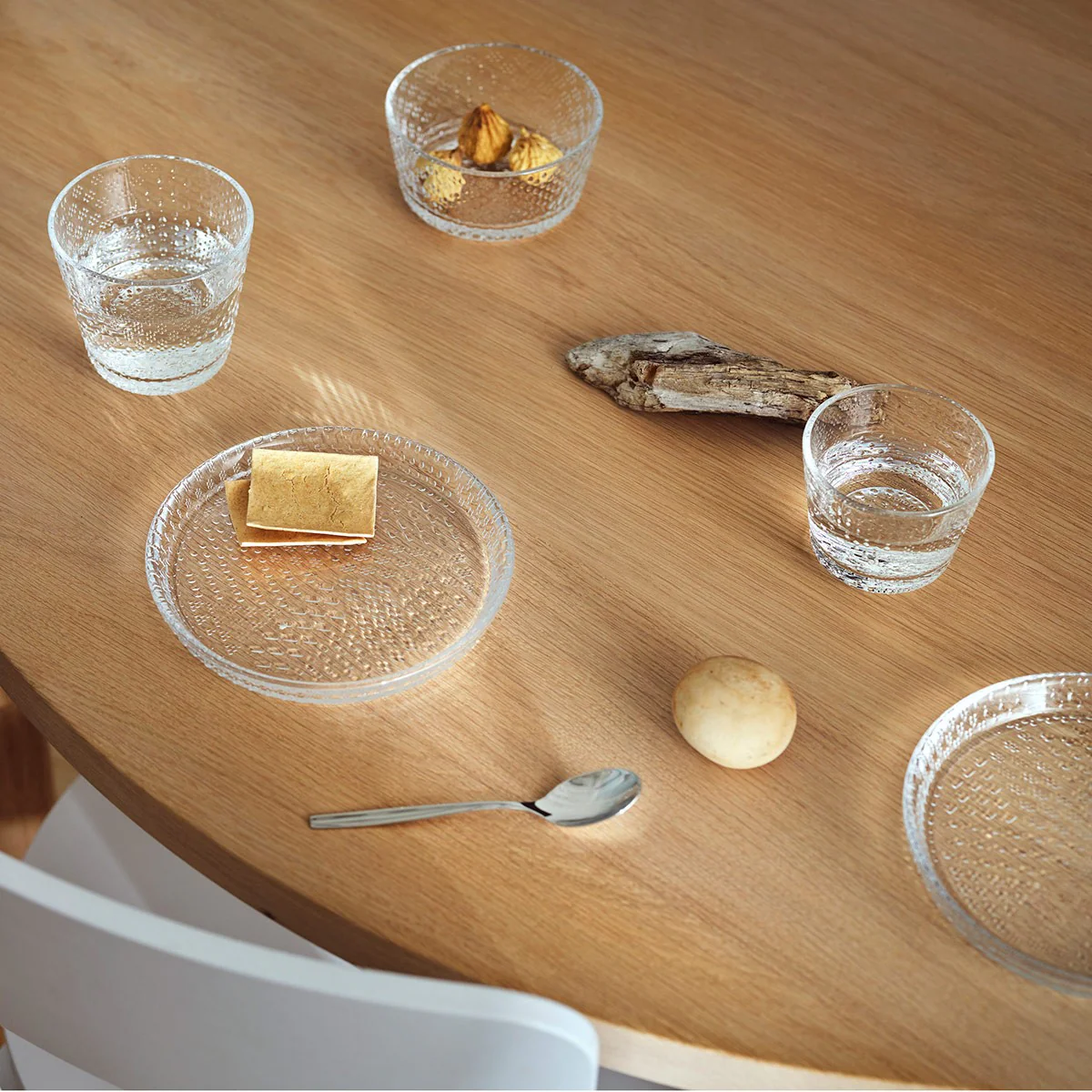 iittala Tundra Small Clear Plate - Image 3