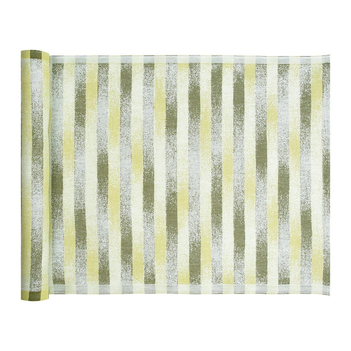 Lapuan Kankurit Hohto Green / White Sauna Bench Cover