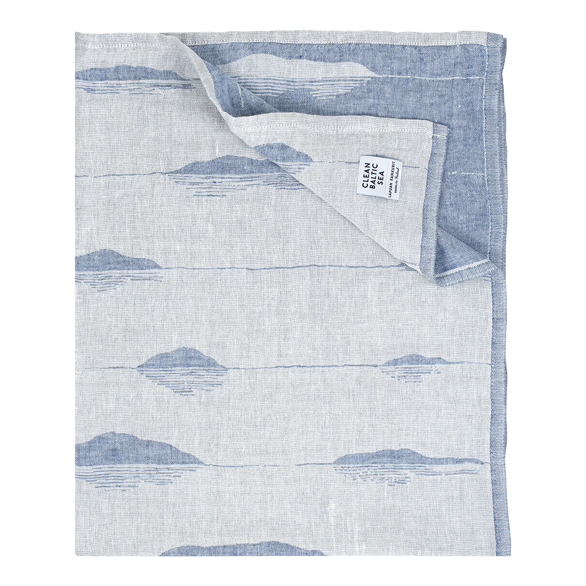 Lapuan Kankurit Merella Rainy Blue / Light Grey Sauna / Bath Towel