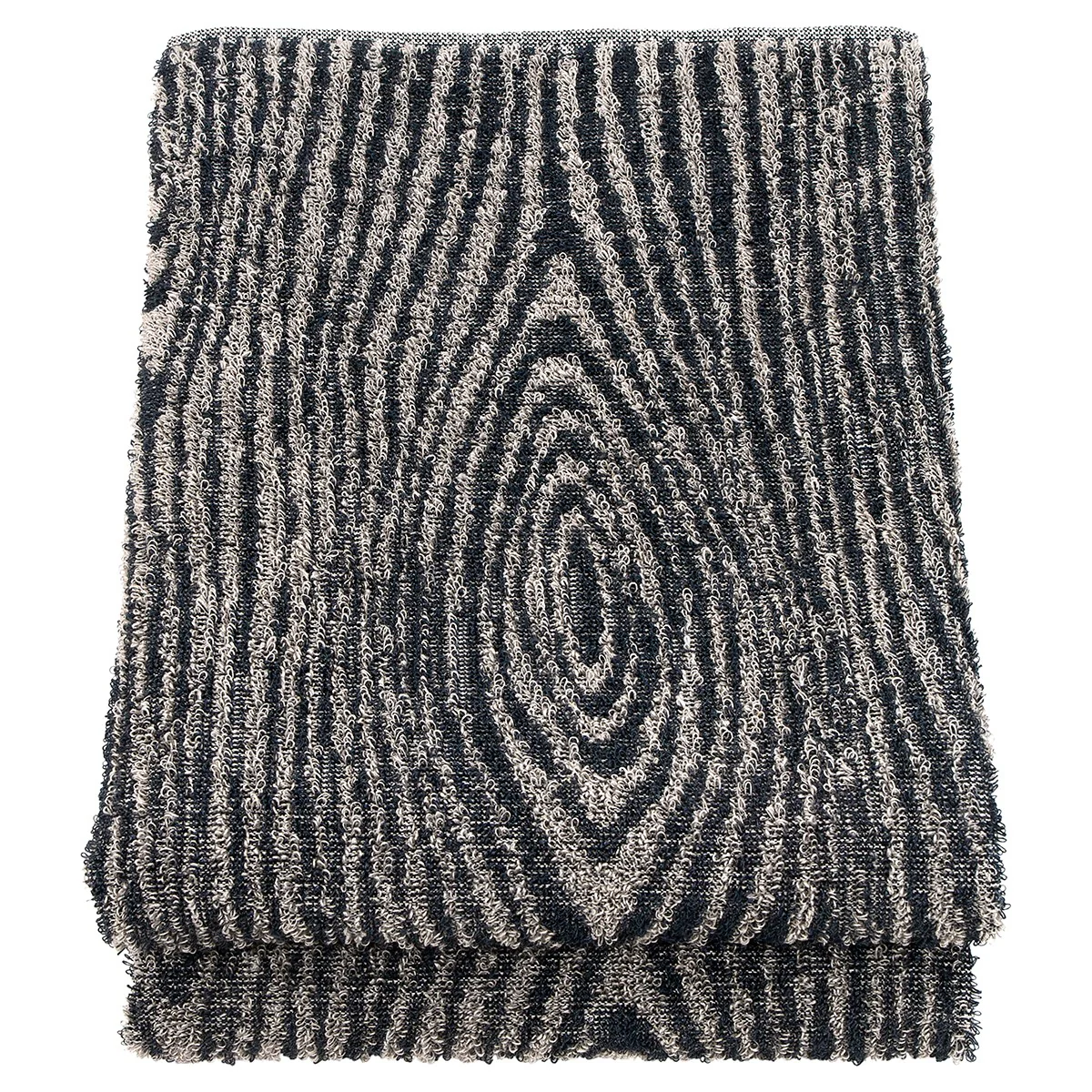 Lapuan Kankurit Viilu Black Sauna & Bath Towel