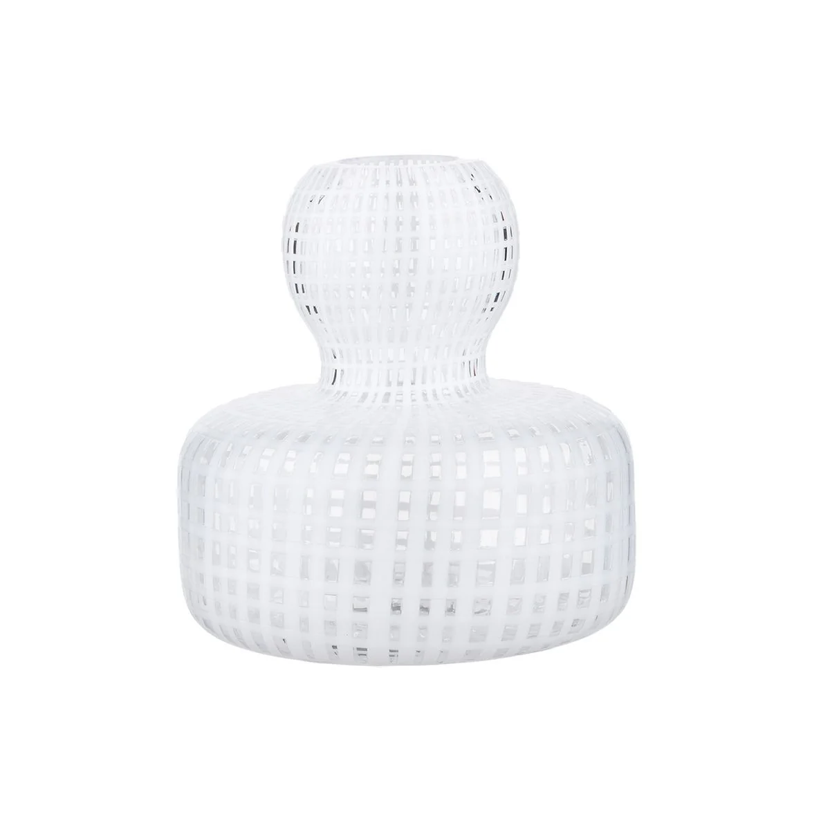 Marimekko Clear / White Flower Vase