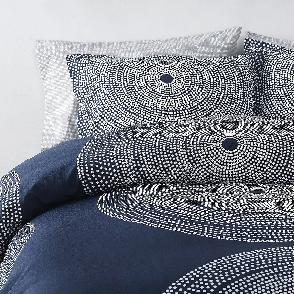 Marimekko Fokus Blue King Duvet Cover Set - Image 5