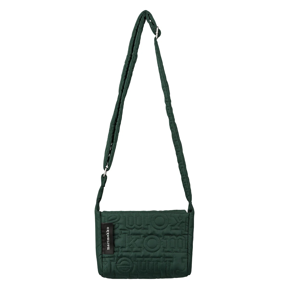 Marimekko Logo Dark Green Small Crossbody Shoulder Joy Bag