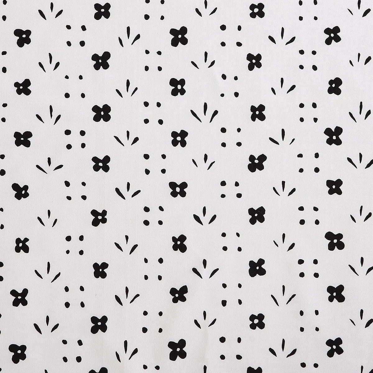 Marimekko Kukkaketo White / Black Full Sheet Set - Image 5