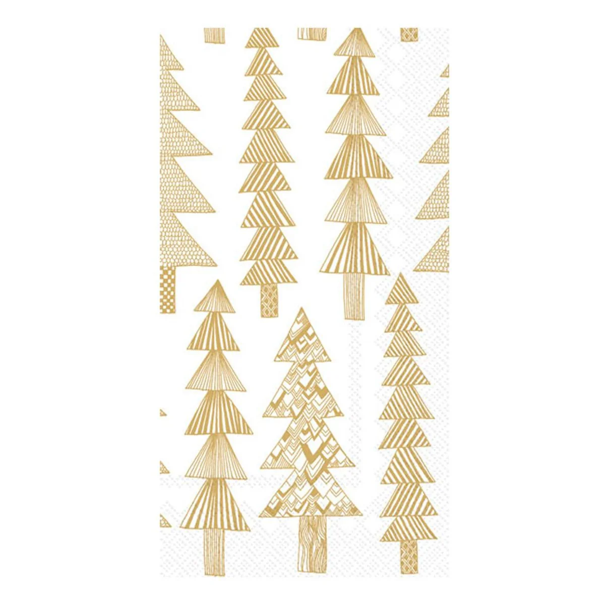 Marimekko Kuusikossa Gold / White Buffet Napkin