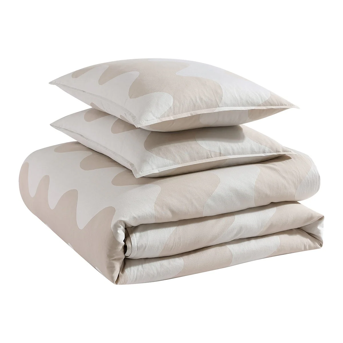 Marimekko Lokki Beige / White King Duvet Cover Set - Image 5