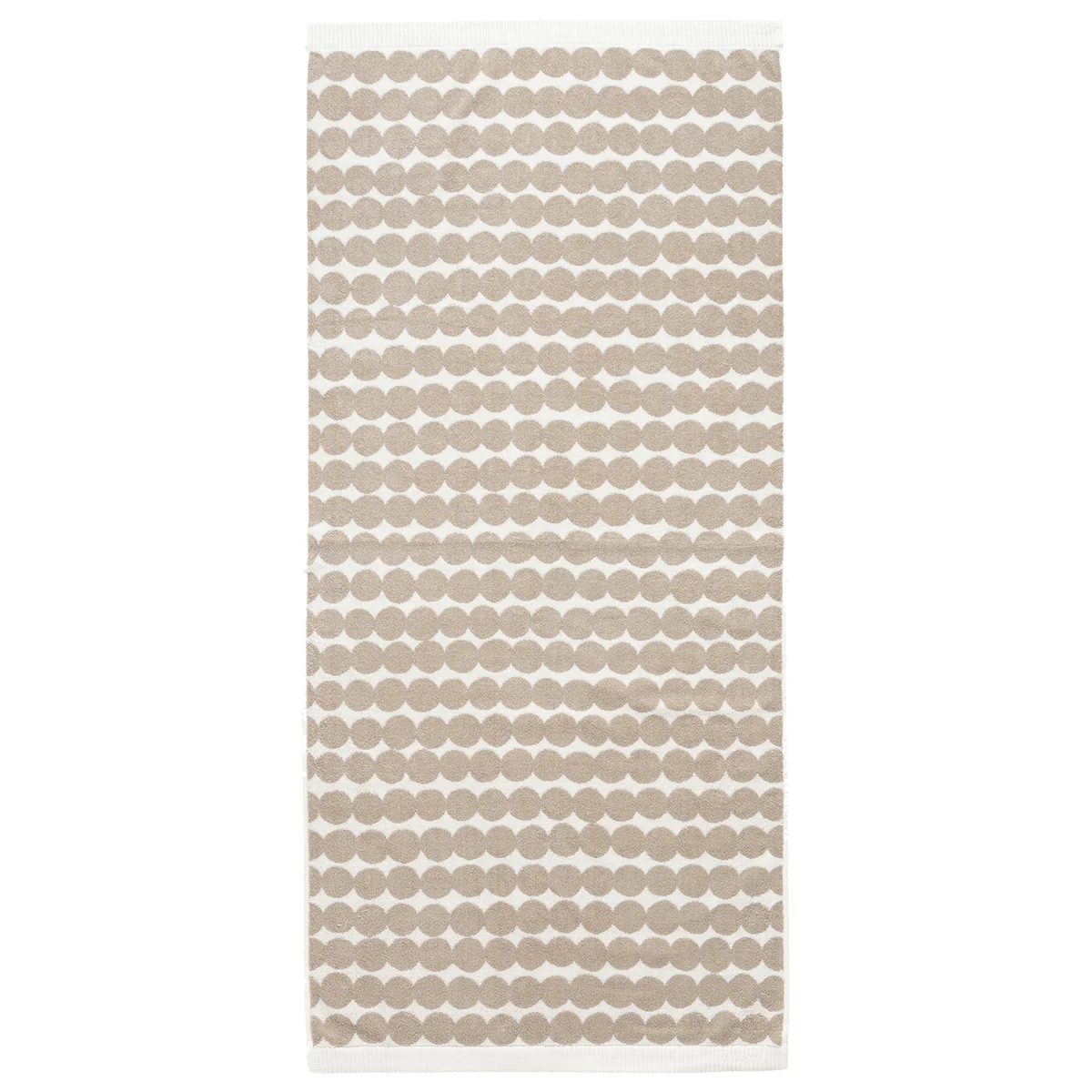 Marimekko Rasymatto Beige / White Bath Towel