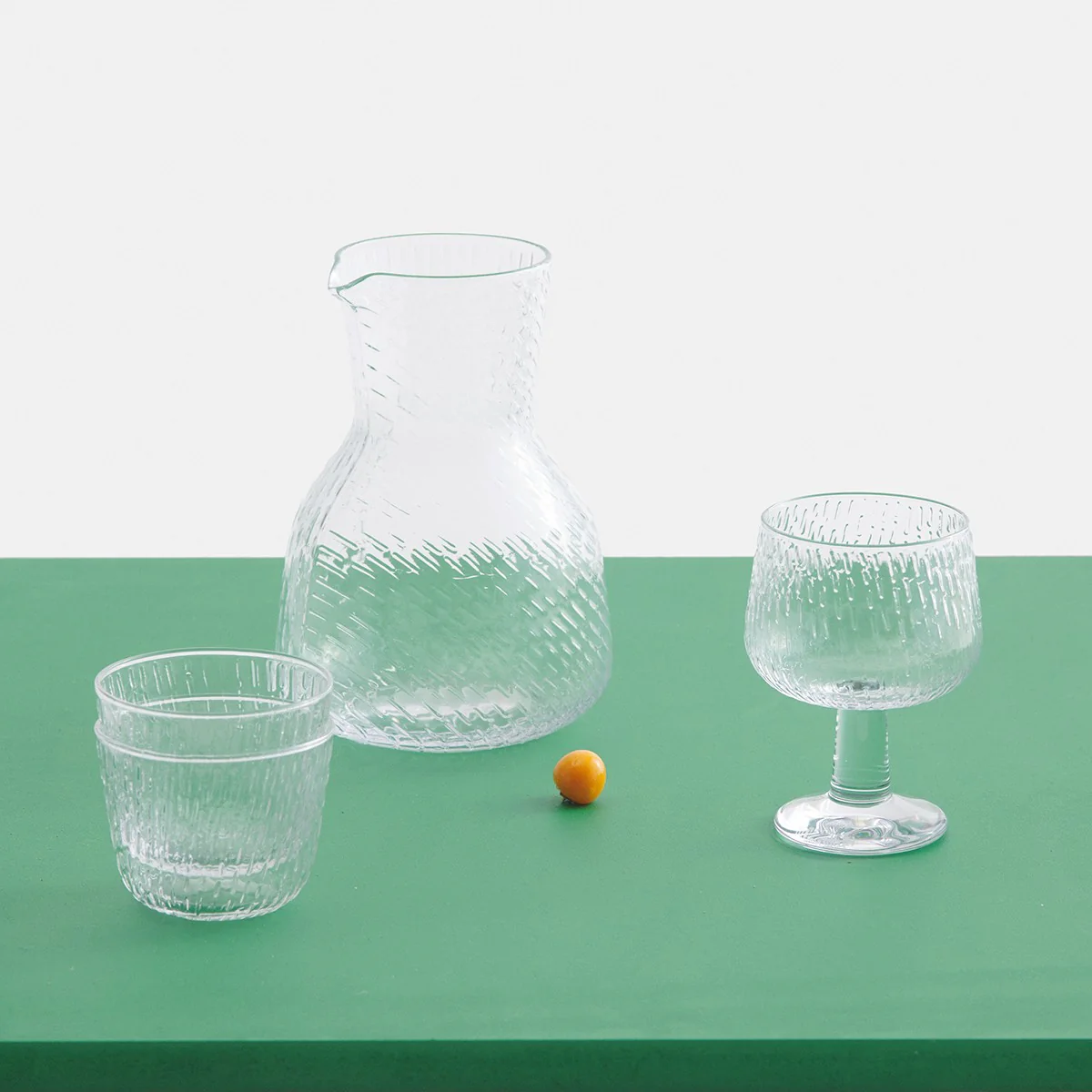 Marimekko Syksy Clear Glass Goblet - Image 3