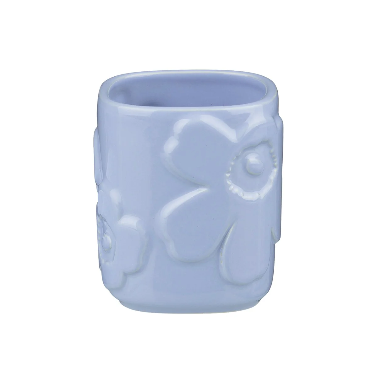 Marimekko Unikko Light Blue Toothbrush Holder