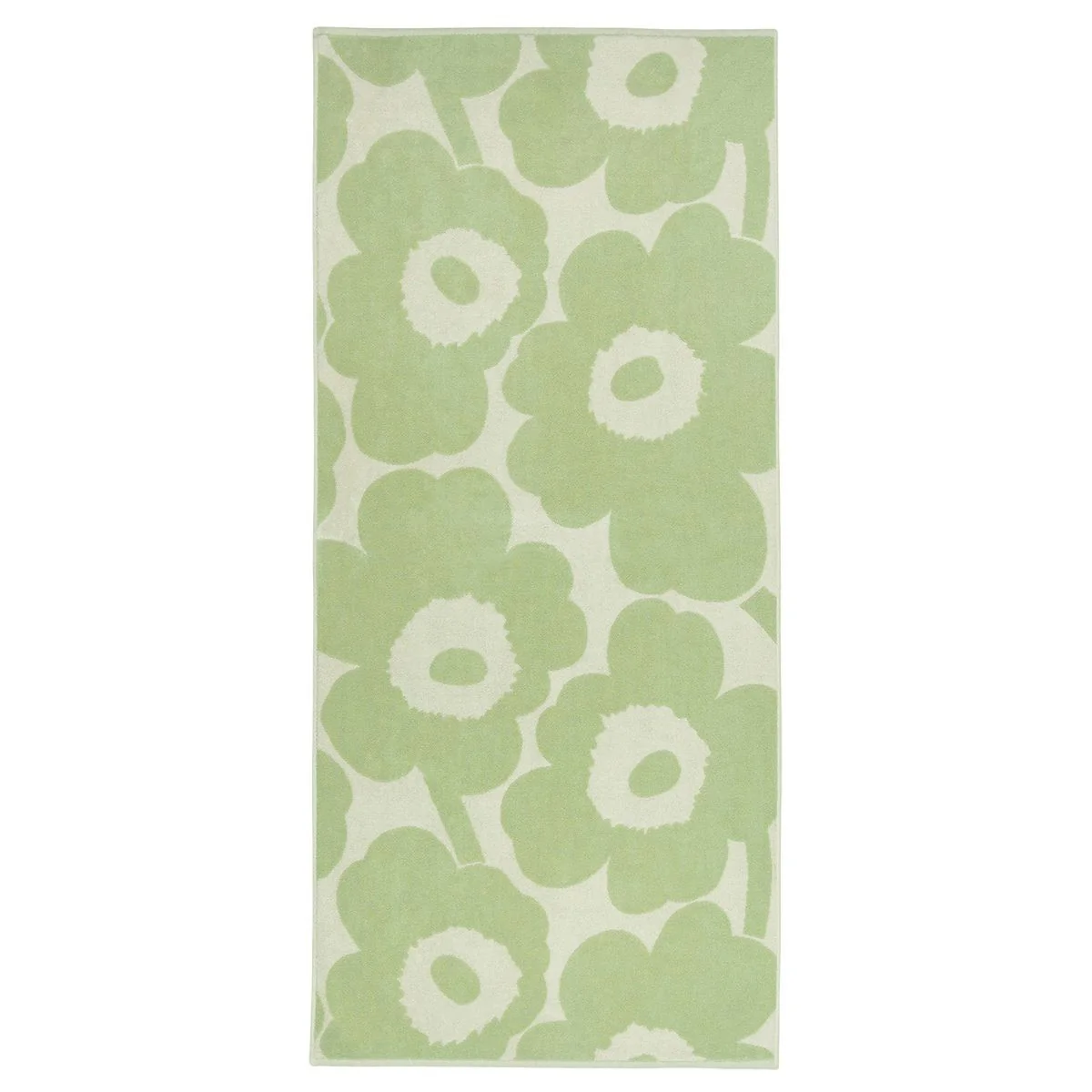 Marimekko Unikko Sage Green / Off White Bath Towel