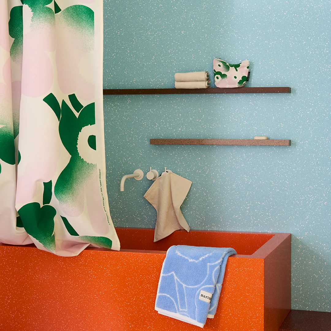 Marimekko Unikko Ivory Washcloth - Image 4