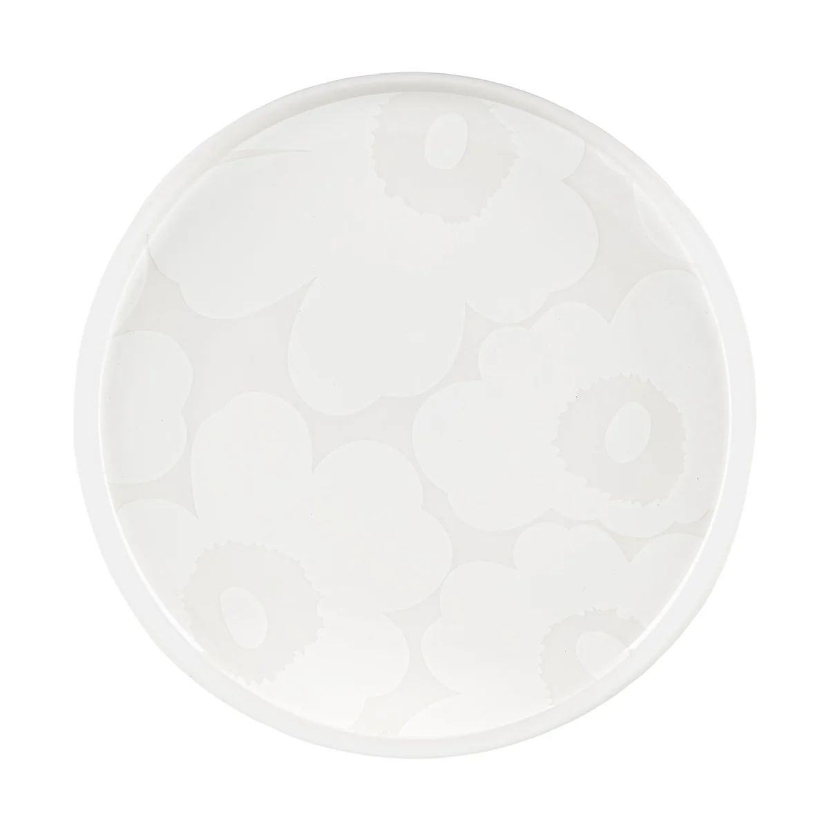 Marimekko Unikko White / Off White Salad Plate
