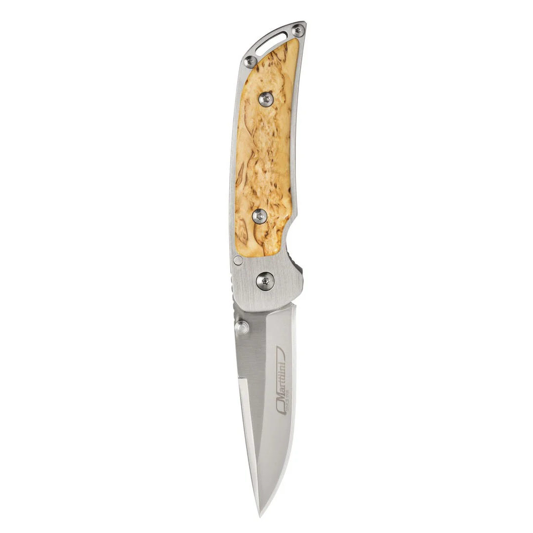Marttiini MFK Curly Birch Folding Knife