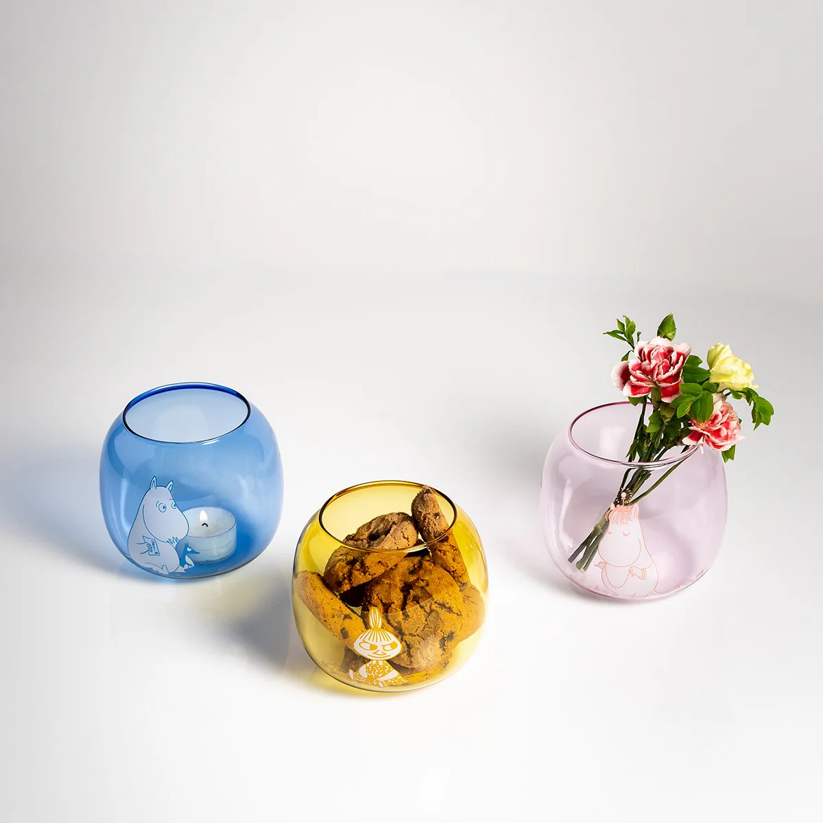Muurla Moomin Snorkmaiden Pink Candle Holder - Image 4