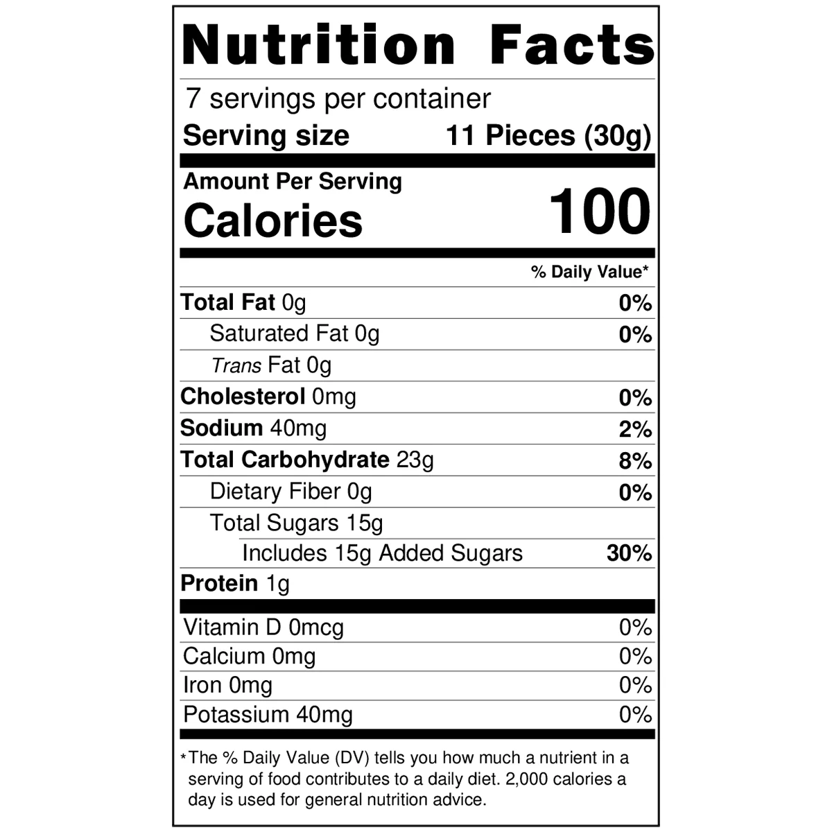 Panda Strawberry Licorice Bag - 7 oz - Image 2