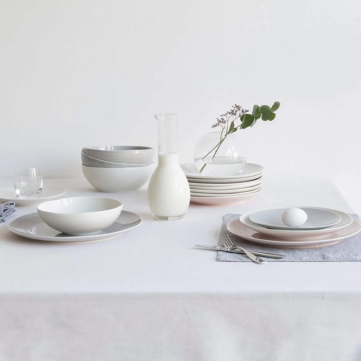 Pentik Kallio White Dinner Plate - Image 4