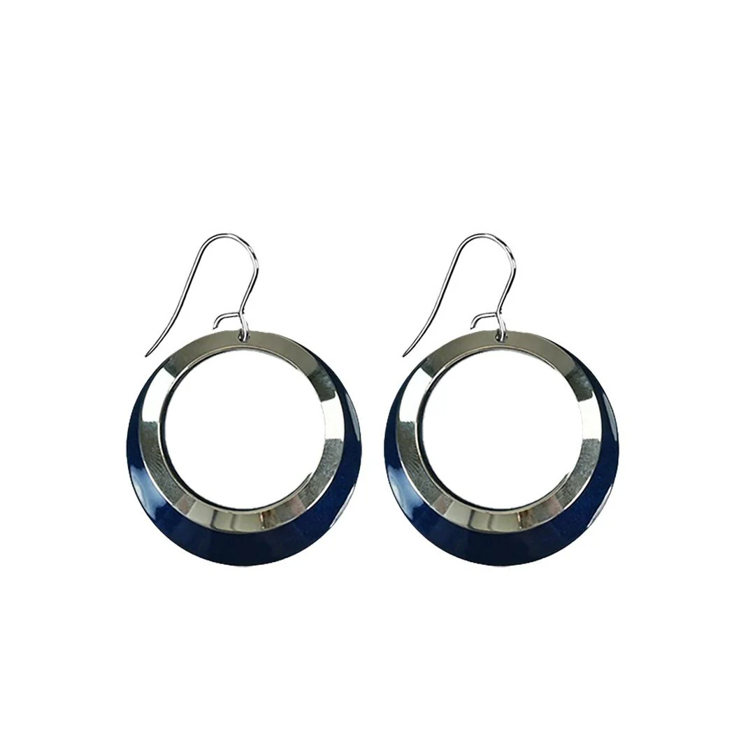 Pohjolan Helmi Duetto Midnight Blue Earrings
