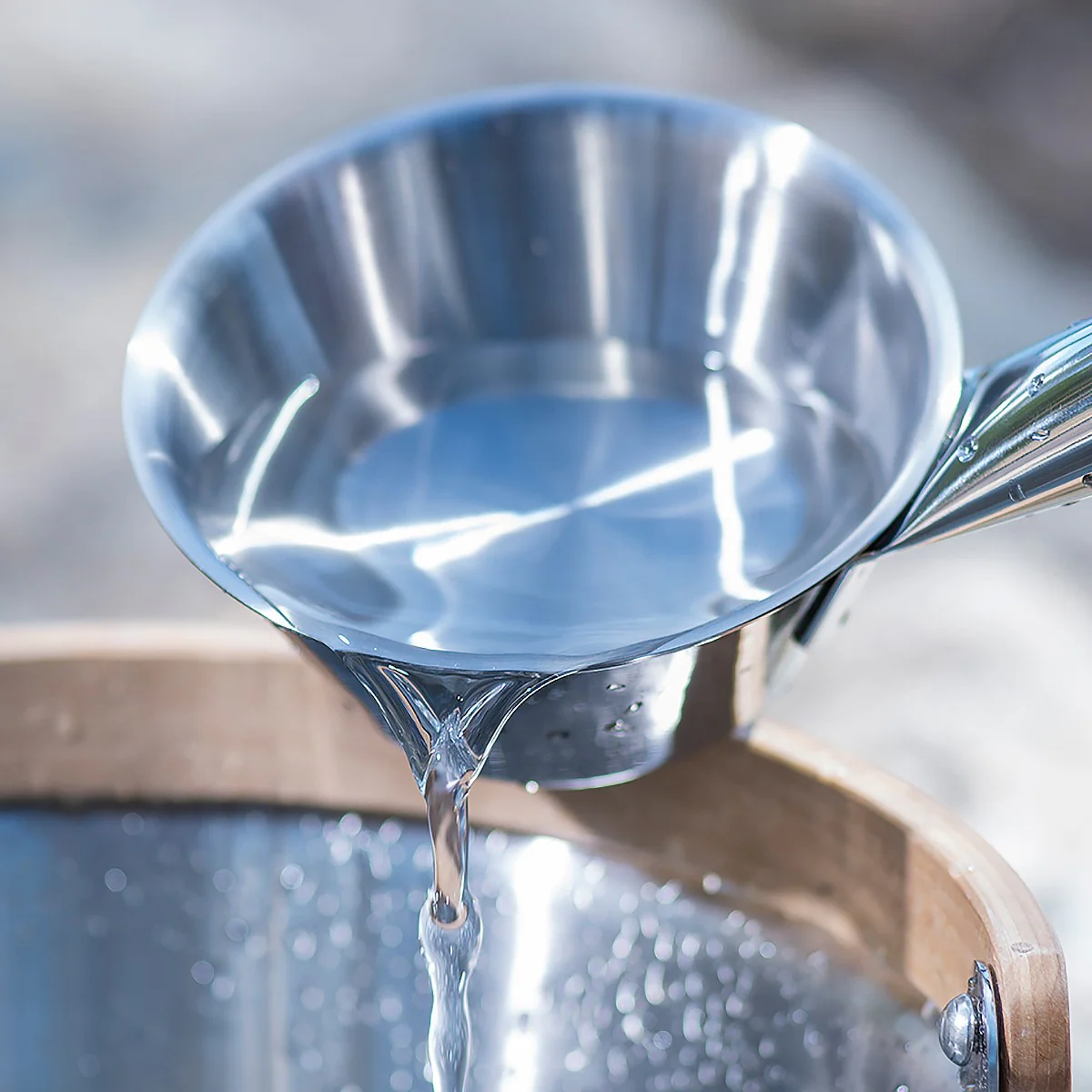 Rento x Harri Koskinen Sauna Pail / Ladle Set - Image 3