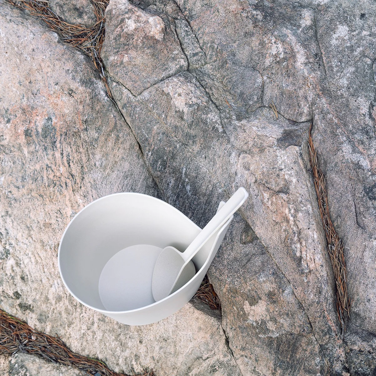 Rento Pisara Speckled Ivory Sauna Bucket - Image 4