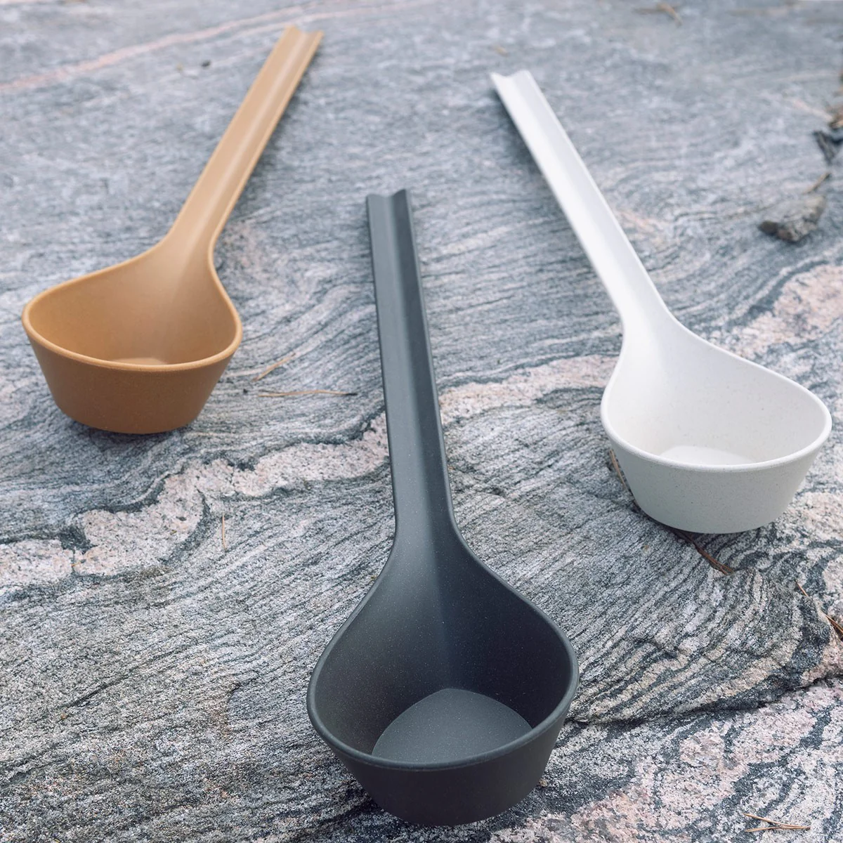 Rento Pisara Speckled Ivory Sauna Ladle - Image 3