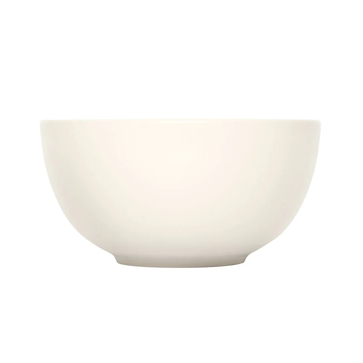 iittala Teema White Small Curved Serving Bowl